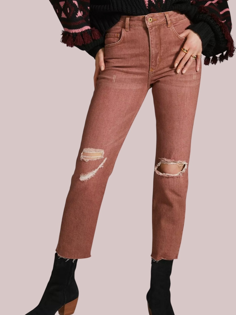 Pilcro | Anthropologie | High-Rise Vintage Straight Jeans | Sz 28